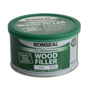 Ronseal High Performance Wood Filler White 275g