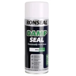 Ronseal Damp Seal Paint White Matt 400ml Aerosol Spray