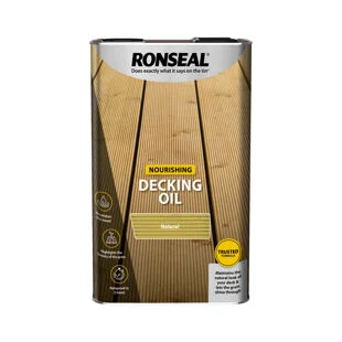 Ronseal Decking Oil Natural 5Ltr