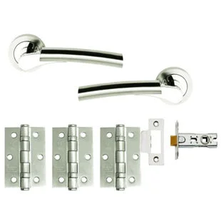 SNP/PCP Ultimo Internal Door Pack + 3 x 3" Stainless Steel Butt Hinges