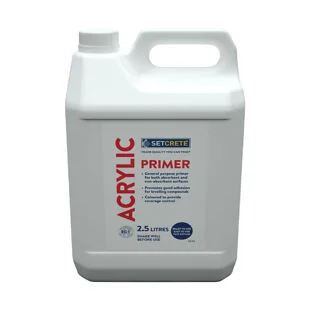Setcrete Acrylic Primer 2.5Ltr T0600K2A