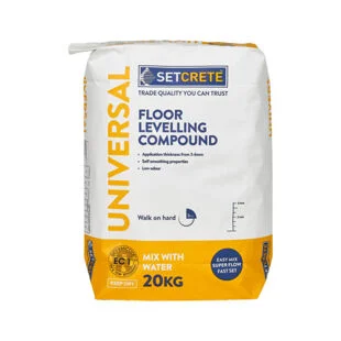 Setcrete Universal Floor Levelling Compound 20kg Bag
