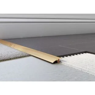 Tileasy Adjustable Floor Transisition Gold Ref AFTG