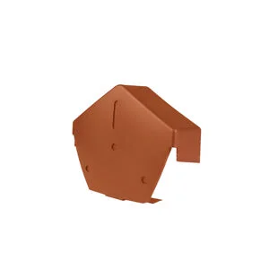 Timloc Angled Ridge Caps Terracotta