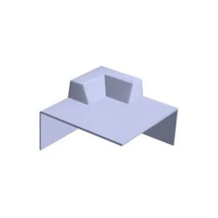 Tricel GRP C1 External Corner Roof Trim