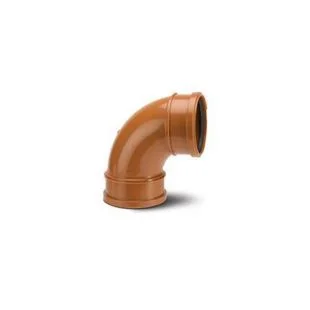 Polypipe Double Socket Bend 160mm x 87.5 Deg Ref UG611