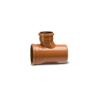 Polypipe Double Socket Unequal Square Junctions 160mm x 160mm x 110mm x 875 Deg Ref UG644