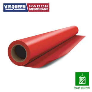 Radon R400 Membrane 4m x 20mtr Micron Red Ref RS073298