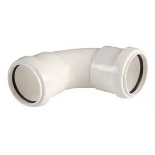 Floplast Push-fit Swept Bend White 40mm x 87.5 Deg