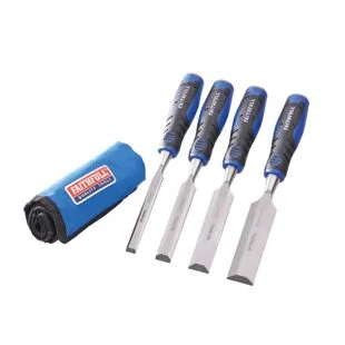 Faithfull 4 Piece Chisel Set in Roll