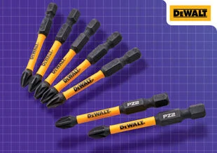 Dewalt 5+2 PZ2 Screwdriver Bit Pack Ref XMS25BIT502