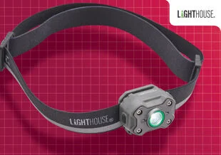 Lighthouse 400 Lumens Elite Rechargeable Headlight Ref XMS25HEAD