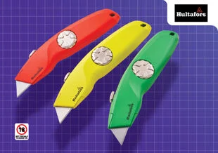 Hultafors Hi Vis Trimming Knife Ref XMS25HVKNIFE