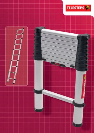 Telesteps 3m Eco-Line Telescopic Ladder Ref XMS25LADDER
