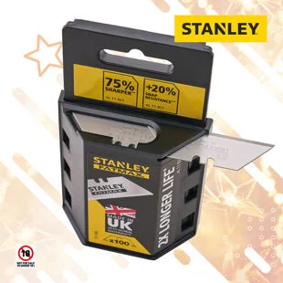 Stanley Fatmax Knife Blade Dispenser (100) XMS26BLADES