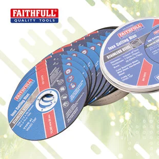 Faithfull Metal Cutting Discs - Inox 115Mm 10Pk XMS26CUTOFF