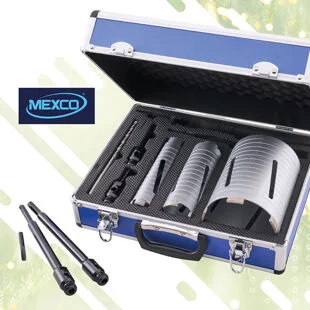 Mexco Diamond Core Drill Set - 7Pcs XMS26DCORE