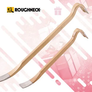 Roughneck Gorilla Bar Set - Gold 14In & 22In XMS26GOLDBAR