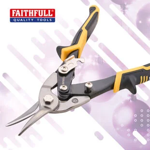 Faithfull C/Pound Aviation Snips Straight Cuts XMS26SNIPS