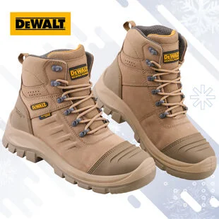 Dewalt Waterproof Work Boot Stone - Size 9 XMS26SNOW9