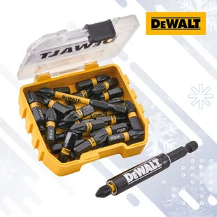 Dewalt PZ2 Bit Set 25&50Mm With Mag Adapter XMS26TICTAC