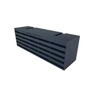 Timloc Plastic Airbrick 215 x 69 x 60 mm Blue Black