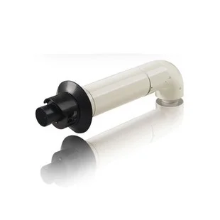 Alpha E-Tec 500mm Telescopic Horizontal Easy Flue 6.2000510