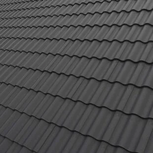 Round Top Tile - Anthracite (Pack:210)