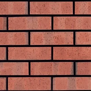 65mm Breedon Autumn Red Dragface Brick