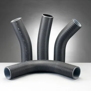 Black Electric Ducting Bend 94/110mm x 22.5 Degree Ref 29141