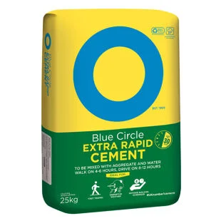 Blue Circle Extra Rapid Cement 25kg Bag
