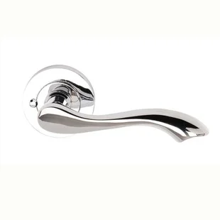 Boxed Venus Privacy Handles on Round Rose Polished Chrome REF DH003680PRV (per set)