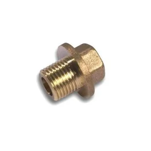 BF290 Brass Flanged Plug 1/4"
