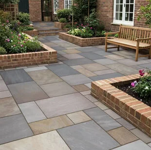 Gardenstone Sandstone Paving Sunset Buff Project Pack 19.52m2