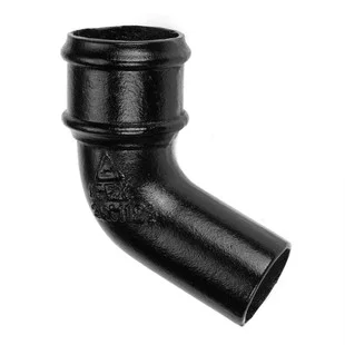Cast Iron Painted Apex Heritage 63mm Circular Pipe 112.5deg Bend- Ref P25/B/112/PA