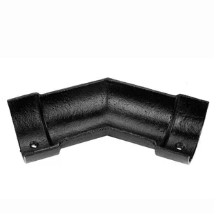 Cast Iron Primed Apex Heritage 4.5? Half Round 135deg Angle - Ref HG45/A/135