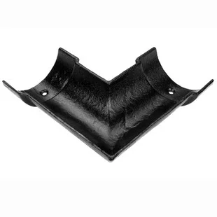 Cast Iron Primed Apex Heritage 4? Half Round 90deg Angle- Ref HG40/A/90