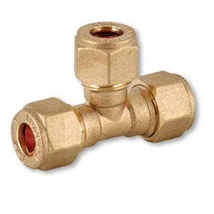 PC24 Compression Equal Tee 8mm