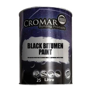 Cromar Bitumen Paint 25L Ref ABP/601