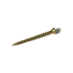 Reisser Cutter Screw Yellow CSK PZD 4.0 x 25mm CP  Pack:205 8200S220400254