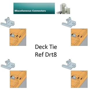 Deck Tie Ref Drt8