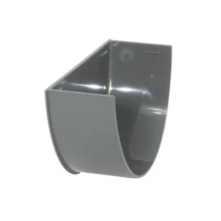 Floplast Deepflow Gutter Internal Stop End Anthracite REH2AG