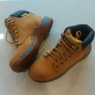 Dewalt Builder Wheat Safety Boot Honey Nubuck Leather Upper Size 11