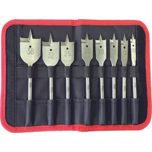 Dart 8 Piece Flat Bit Set (W) (P)