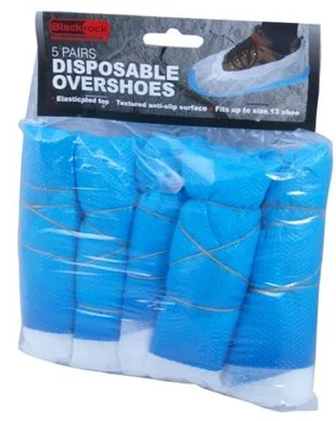 Disposable Over Shoes Blue Pack 5 REF PRDP010