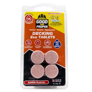 Good & Proper Decking Cleaner 4 Tablets Pack