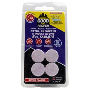 Good & Proper Patio Cleaner 4 Tablets Pack