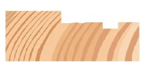 Redwood 50X150mm Firecheck Frame