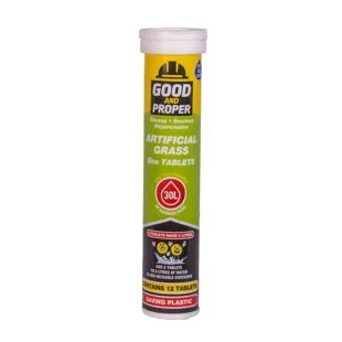 Good & Proper Artificial Grass Cleaner 12 Tablets Tube