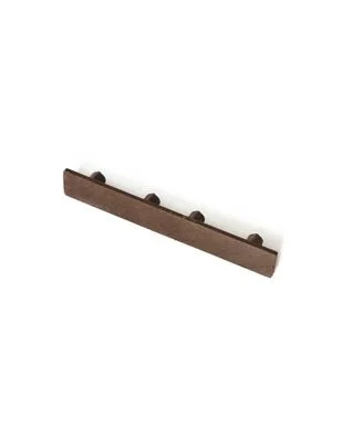 Endcaps for composite decking (Walnut)
